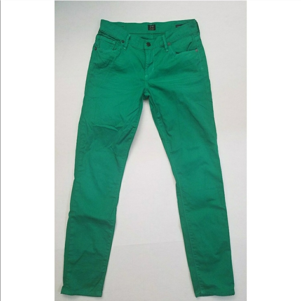 Kelly Green Citizens of Humanity Jeans
